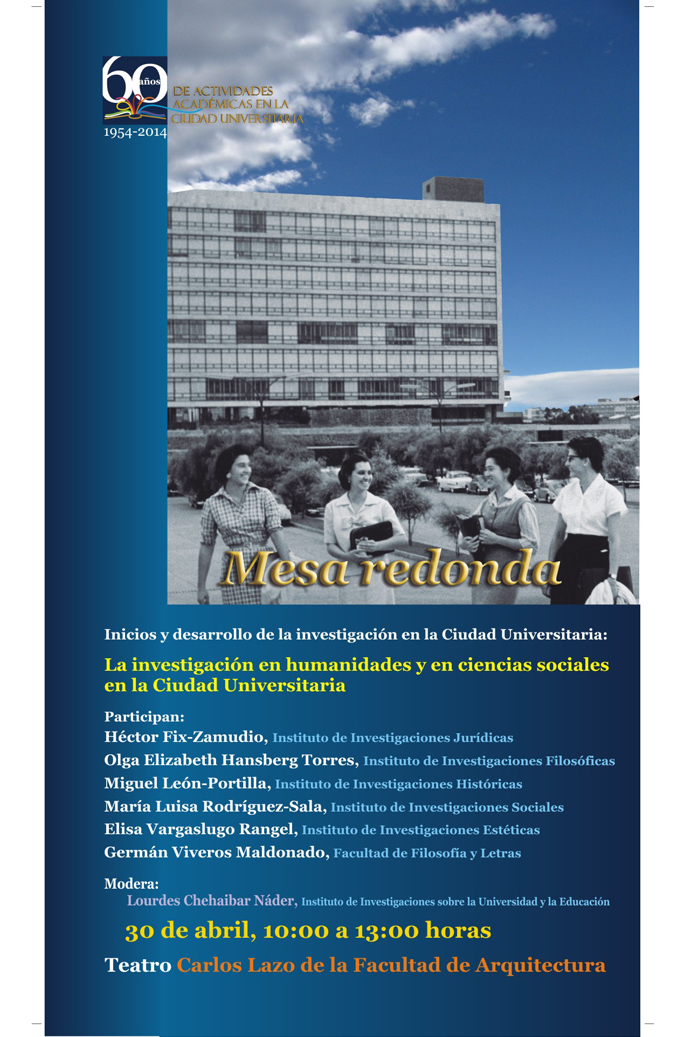 Mesa redonda: Inicios y desarrollo de la investigación en la Ciudad de México