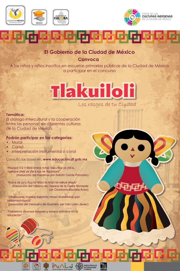 Concurso Tlakuiloli. Los rasgos de tu Ciudad