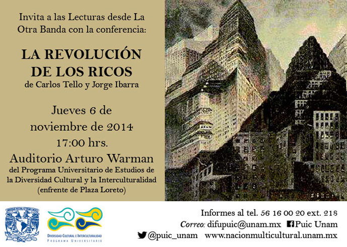 Conferencia: La revolución de los ricos