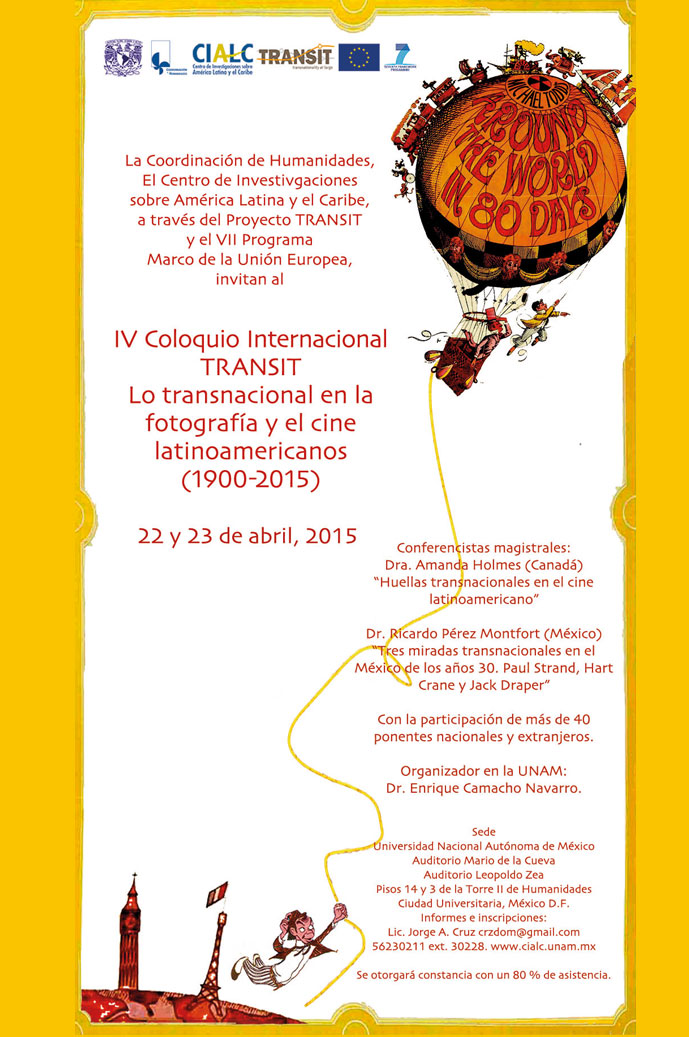 IV Coloquio Internacional TRANSIT Lo transnacional en la fotografía y el cine latinoamericanos (1900-2015)