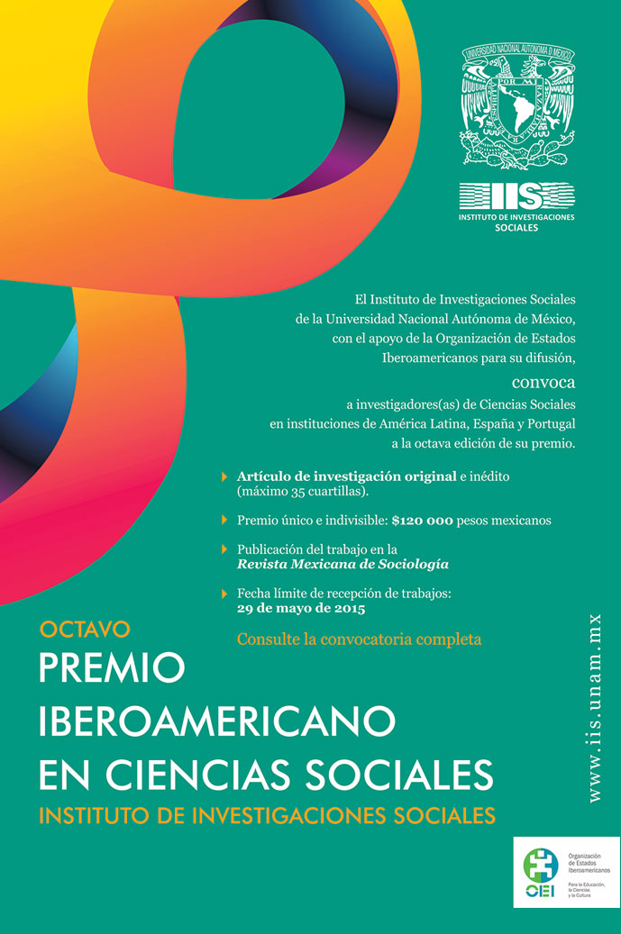 Octavo Premio Iberoamericano en Ciencias Sociales