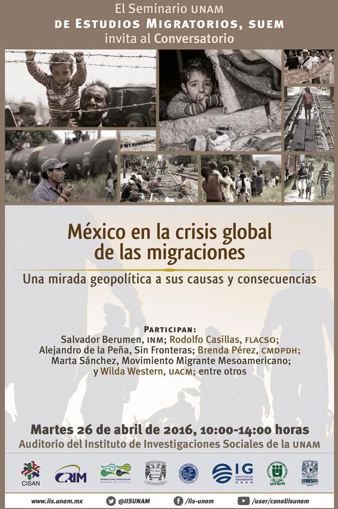 Conversatorio Mexico en la crisis global de las migraciones
