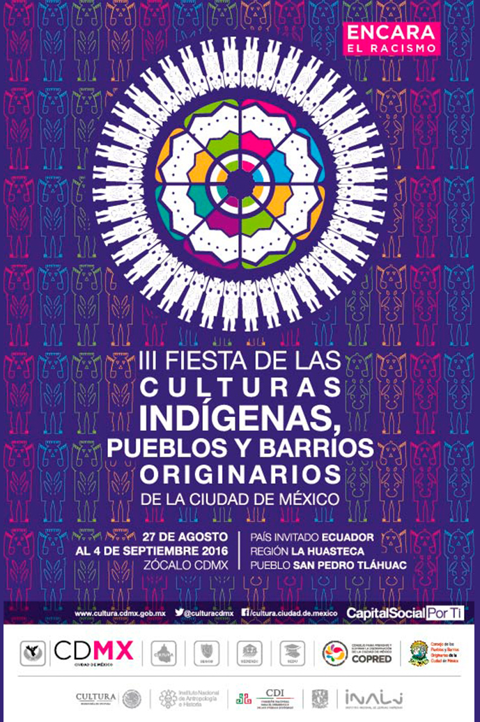 III Fiesta de las Culturas Indígenas, Pueblos y Barrios originarios de la Ciudad de México