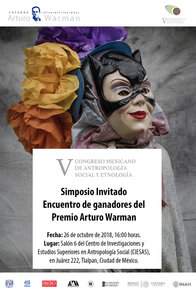 Cartel - Simposio invitado Encuentro de Ganadores del Premio Arturo Warman