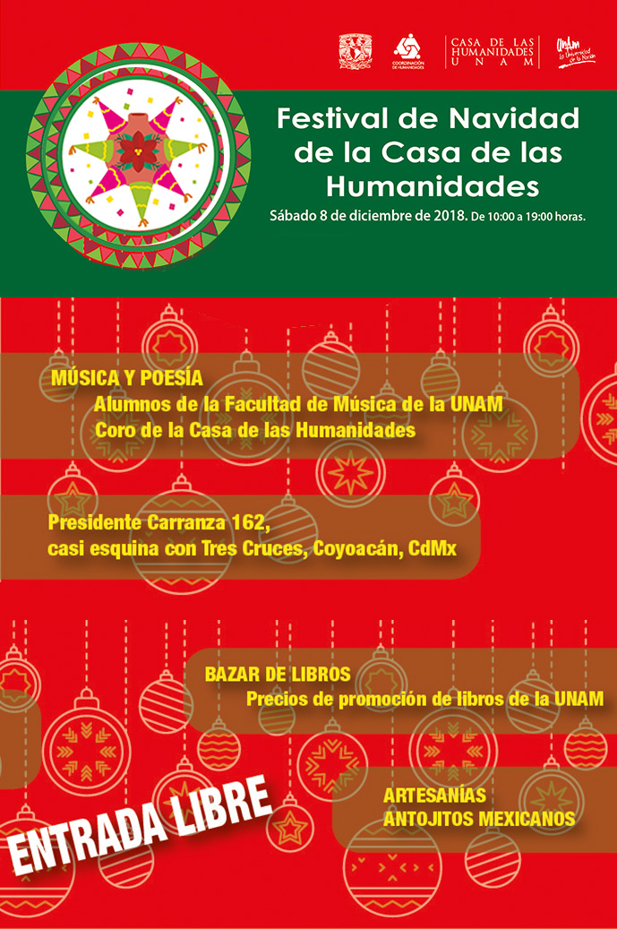 Cartel - Festival de Navidad de la Casa de las Humanidades