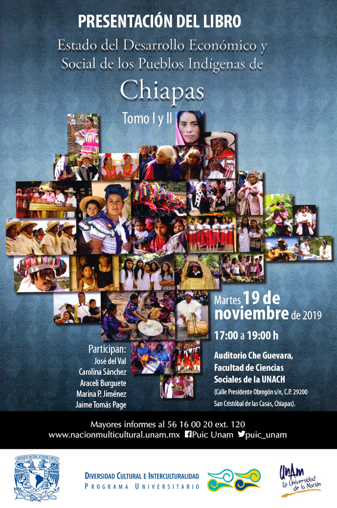 Presentación del libro. Estado del Desarrollo Económico y Social de los Pueblos Indígenas de Chiapas