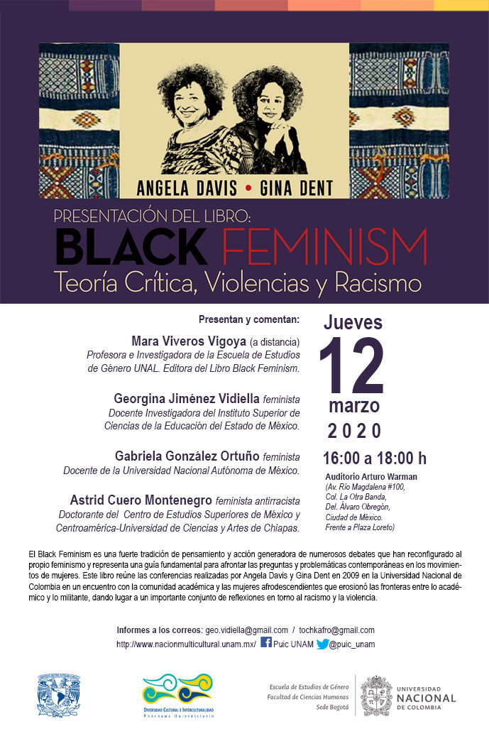 Presentación del Libro: Black Feminism. Teoría Crítica, Violencias y Racismo. Megaofrenda 2019