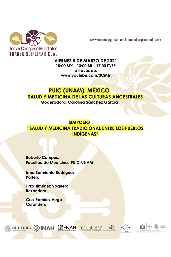 III Congreso Mundial de Transdisciplinariedad. Salud y medicina tradicional entre los pueblos indígenas