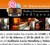 Cartel - IV Seminario Radio y comunicación indígena