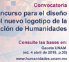 Cartel - Convocatoria al concurso para el diseño del nuevo logotipo de la Coordinación de Humanidades