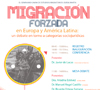 Cartel - Conferencia y mesa-debate: migración forzada en Europa y América Latina: un debate en torno a categorías sociojurídicas