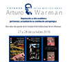 Cartel - X años del premio de la Cátedra Interinstitucional Arturo Warman.