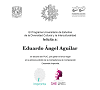 Cartel - El PUIC felicita a Eduardo Ángel Aguilar Vásquez, ex becario zapoteco por haber sido galardonado con el Tercer lugar en la primera edición de la Competencia de Composición Ensamble Impronta