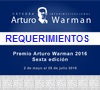 Requerimientos Convocatoria del Premio Arturo Warman 2016