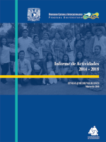 Informe de actividades 2014-2022